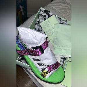 OFFWHITE SANDALS SIZE 7 AND 6.5